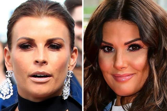 Coleen Rooney, left, and Rebekah Vardy, who has denied accusations that she leaked stories from Rooney's private Instagram account to tabloid newspapers. (Picture: Peter Byrne, Ian West/PA Wire)