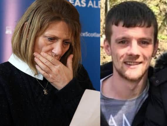 Karen Nicol said: "I am devastated by the tragic death of my much-loved son Christopher. Our lives have been changed forever." Picture: Police Scotland