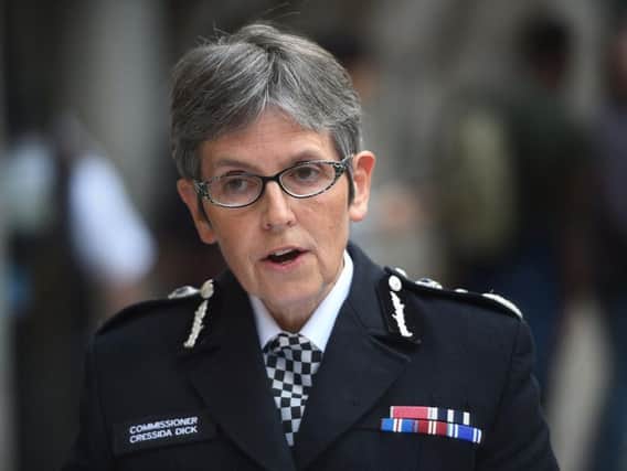 Met Police Commissioner Cressida Dick