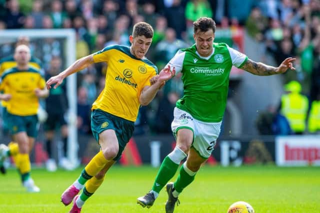 Melker Hallberg has been a positive signing for Hibs. Picture: SNS