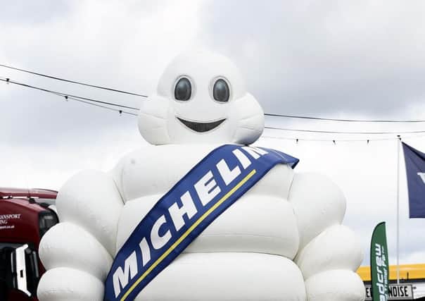 French tyre manufacturer Michelin is also famous for its restaurant guide (Picture: Lisa Ferguson)