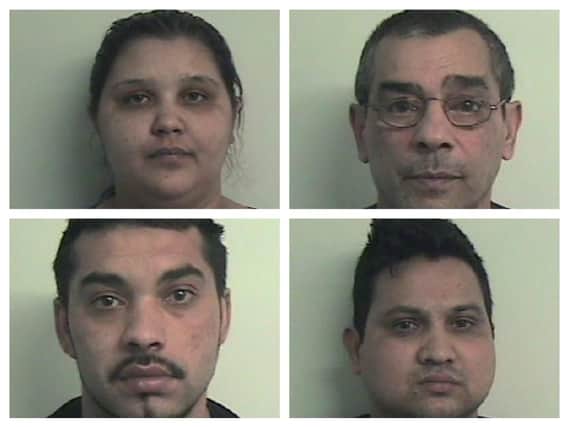 The gang. Picture: Police Scotland