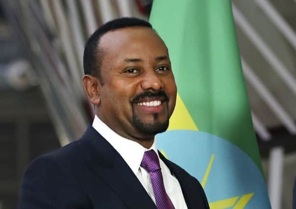 Ethiopian Prime Minister Abiy Ahmed has been awarded the 2019 Nobel Peace Prize (Picture: Francisco Seco/AP, file)
