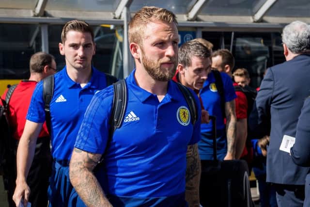 Johnny Russell has clocked up the air miles with Scotland. Picture: SNS