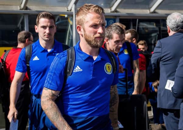 Johnny Russell has clocked up the air miles with Scotland. Picture: SNS