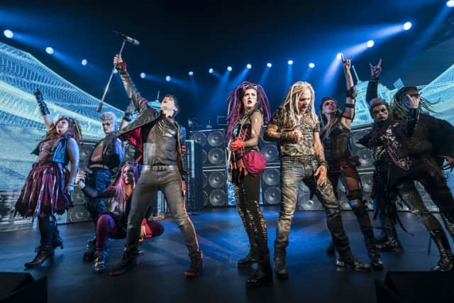 The cast of We Will Rock You
