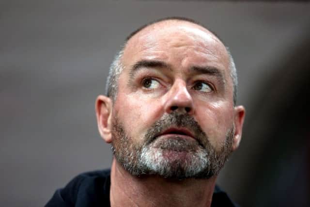 Scotland boss Steve Clarke has now overseen four straight defeats but says he won't shirk the challenge: Picture: Steven Paston/PA