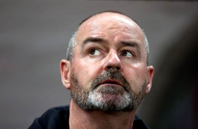 Scotland boss Steve Clarke has now overseen four straight defeats but says he won't shirk the challenge: Picture: Steven Paston/PA