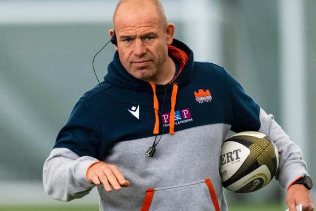 Edinburgh head coach Richard Cockerill