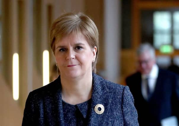 First Minister Nicola Sturgeon. Picture: Jane Barlow/PA Wire