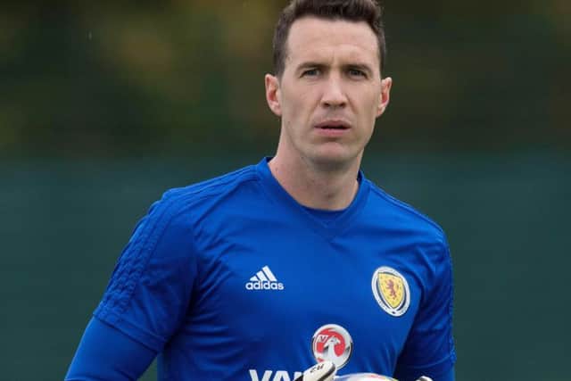 Scotland goalkeeper Jon McLaughlin will start against San Marino.