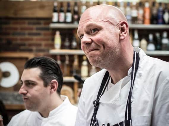 TV chef Tom Kerridge has defended selling fish and chips in his upmarket restaurant for 32.50.