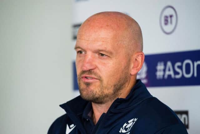 Scotland head coach Gregor Townsend