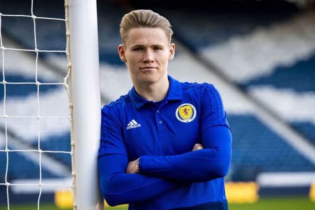 Scott McTominay returns from suspension for the San Marino game. Picture: Craig Williamson/SNS