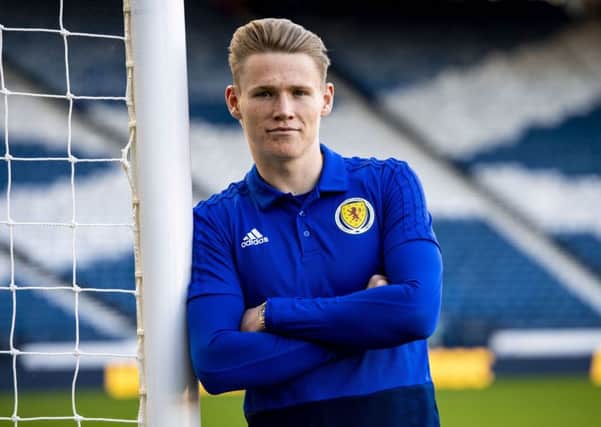 Scott McTominay returns from suspension for the San Marino game. Picture: Craig Williamson/SNS