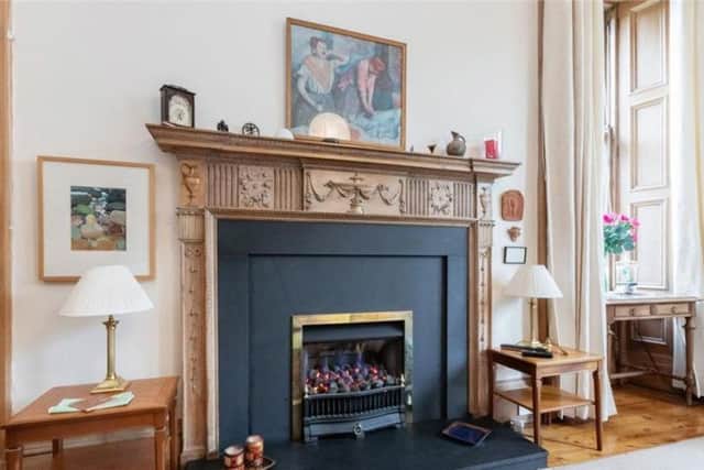 One of the main features of the home are the fireplaces.