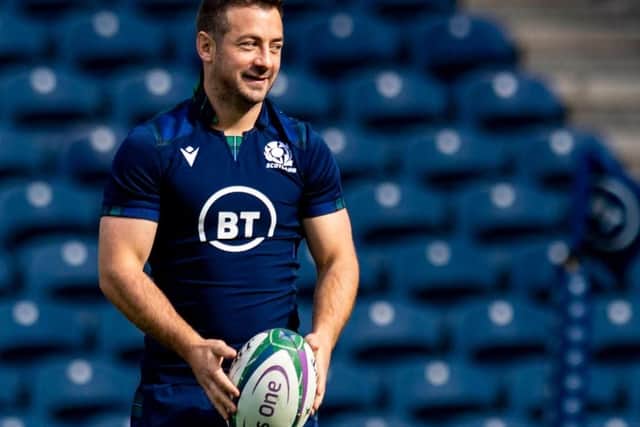 A painful end for the scrum-half in what is certainly his last World Cup game and possibly his final appearance in a Scotland jersey.