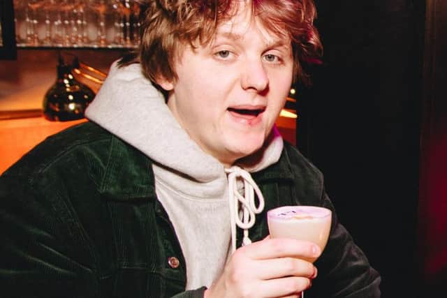 Lewis Capaldi appeared in a video slashing Scottish accents in films. Picture: Will McGregor