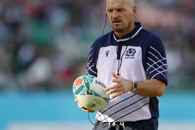 Scotland coach Gregor Townsend conceded his team didn't do enough to get the win they needed against Japan to stay in the World Cup. Picture: Getty Images