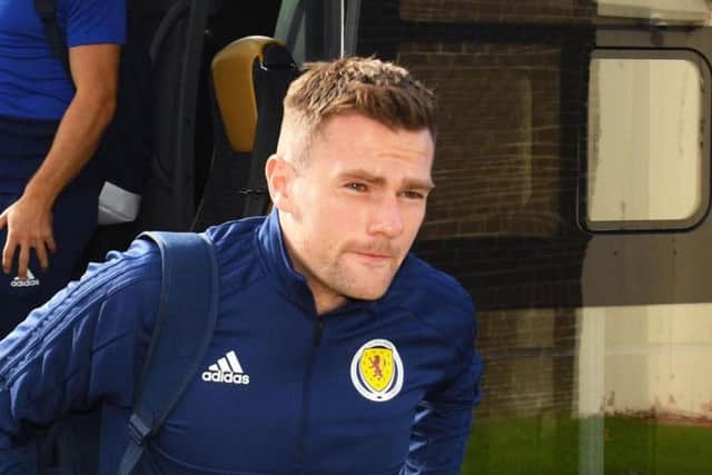 Night and day for the Aberdeen man who endured a torrid time against Russia but was untroubled throughout the 90 minutes at Hampden.