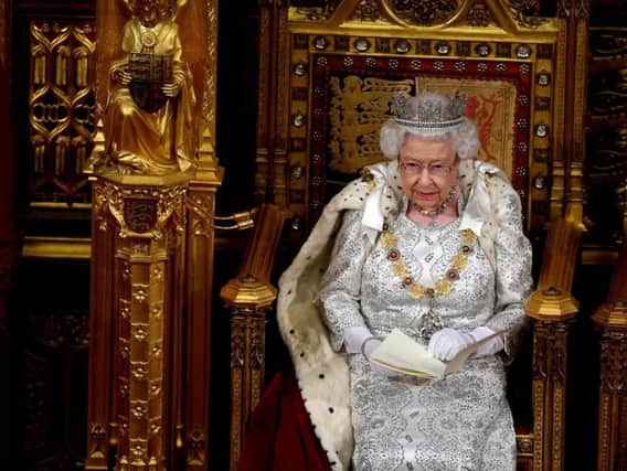 The Queen set out plans for a series of Brexit-related bills, starting with legislation to implement a deal. Picture: PA