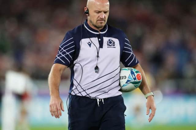 Gregor Townsend said he will take some time to reflect on Scotland's failure to reach the Rugby World Cup quarter-finals. Picture: Getty Images