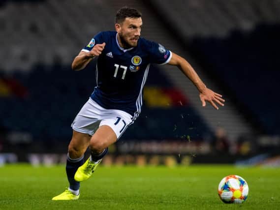 Robert Snodgrass has announced his retirement from international football. Picture: SNS