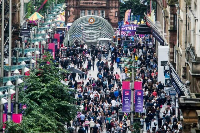 Retailers will be hoping for a boost as they enter the crucial festive trading period. Picture: John Devlin