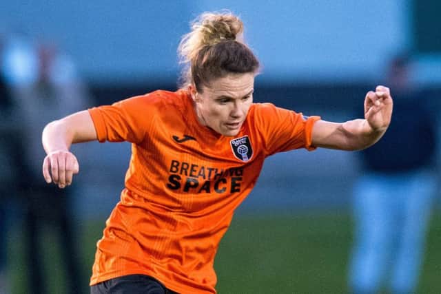 Jo Love says Glasgow City have demonstrated that they can 'punch abover their weight' in Europe. Picture: Ross Parker/SNS