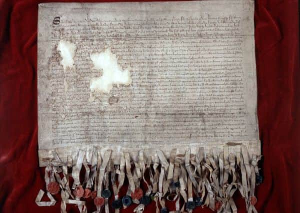 The Declaration of Arbroath. Natational Museums of Scotland.