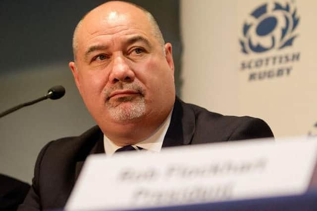 SRU chief Mark Dodson's comments ahead of the Japan v Scotland game have landed the union in trouble with the sport's world governing body. Picture: SRU/SNS