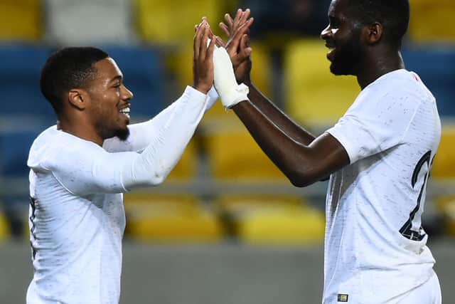 Celtic striker Odsonne Edouard has continued his fine form for France, netting a hat-trick for the u21s in a 5-3 win over Slovakia last night. (Various)