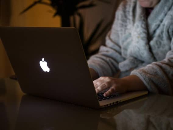 The old domain of the council, which still appears in certain communications, now hosts a porn website. Picture: John Devlin