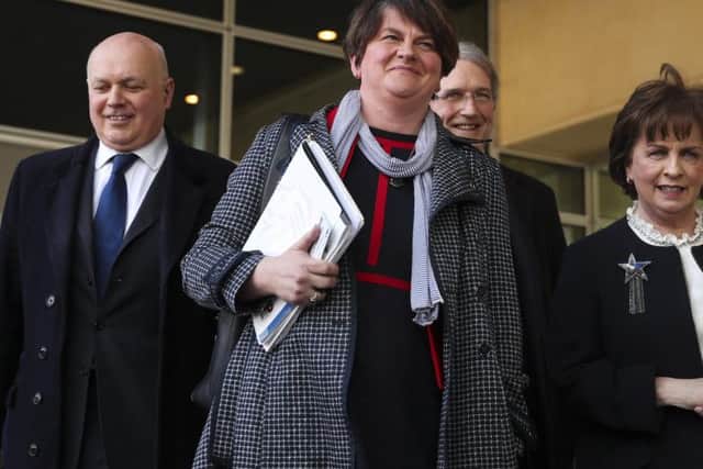 Arlene Foster, leader of the DUP. Picture: PA
