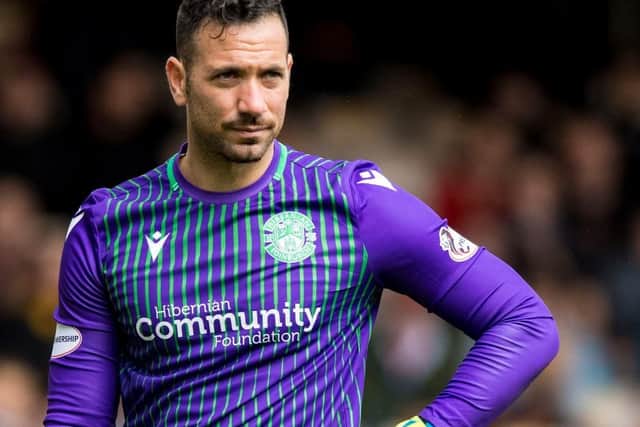 Hibs goalkeeper Ofir Marciano insists he will keep "training hard and working hard" in the wake of losing his starting berth to Chris Maxwell. (Evening News)