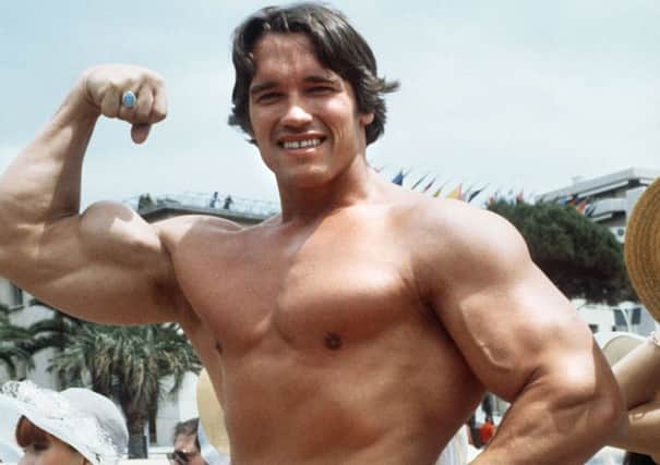 Arnold Schwarzenegger has spoken of using steroids during his early career when the drugs were new, but stresses the sport should be clean and bodybuilding not body-destroying (Picture: AFP/Getty Images)
