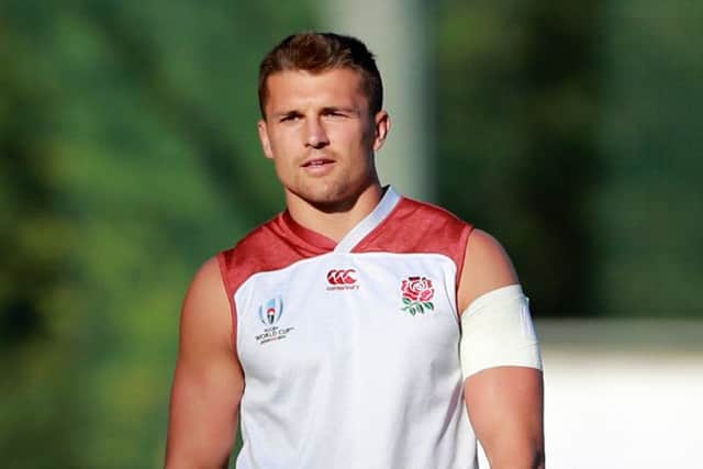 Henry Slade has been recalled to face Australia, with England expected to defend 'brutally'. Picture: Getty