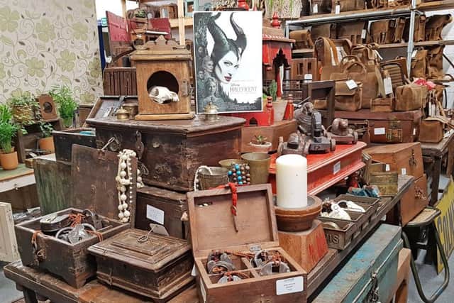 The Maleficent: Mistress of Evil dispaly in Scaramanga's Cupar store. Picture: Alan Morrison