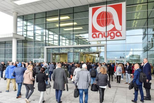 Around 7,400 exhibitors from more than 100 countries featured at the Anuga food and drink event. Picture: Koelnmesse