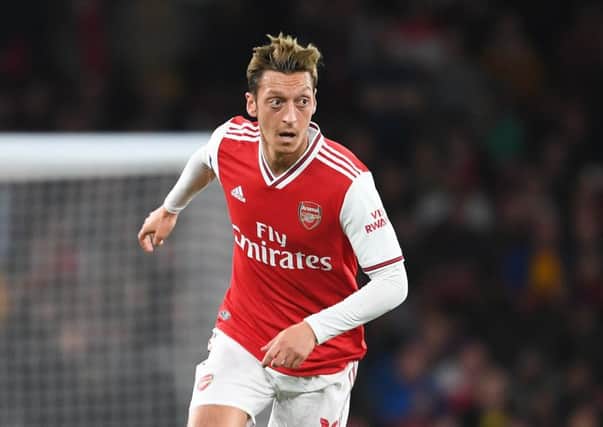Mesut Ozil is now back in the Arsenal first team after lay-off following attempted carjack. Picture: Arsenal FC.