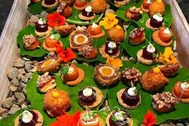 The restaurant in this family-run country house prides itself on high quality local produce.