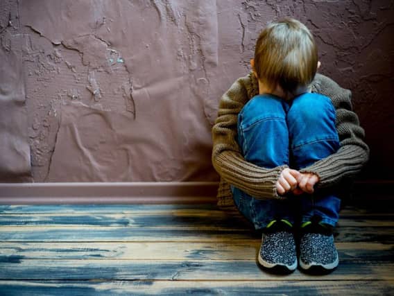 Stock photo posed by model. The child was seven at the time of the alleged attack