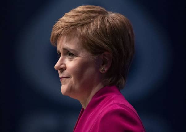 First Minister of Scotland Nicola Sturgeon. Picture: Jane Barlow/PA Wire