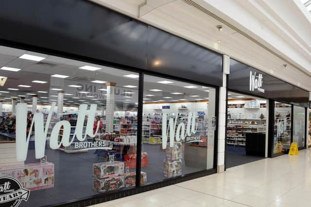 Watt Brothers operates a chain of 11 department stores across central Scotland. Picture: Michael Gillen