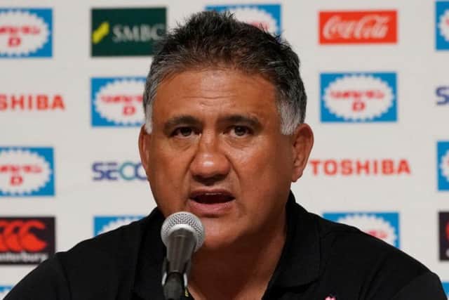 Jamie Joseph relished clashes with the Springboks as an All Black and can't wait for Sunday as Japan coach. Picture: Getty Images
