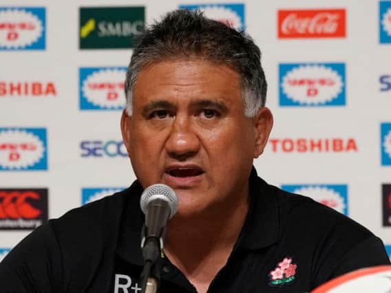 Jamie Joseph relished clashes with the Springboks as an All Black and can't wait for Sunday as Japan coach. Picture: Getty Images