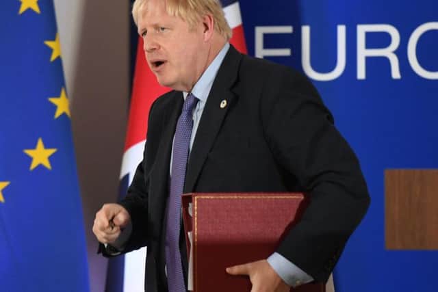 Boris Johnson claimed his Brexit agreement is 'a great new deal'. Picture: PA