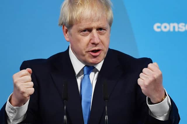 Mr Johnson called for MPs to reconcile their differences over Brexit. Picture: Getty Images