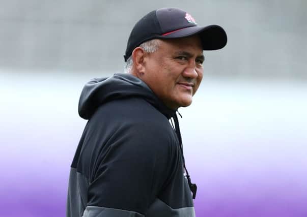 Head coach Jamie Joseph, who has played for New Zealand,  lined up both for and against Japan at World Cup tournaments.  Photograph: Stu Forster/Getty Images.