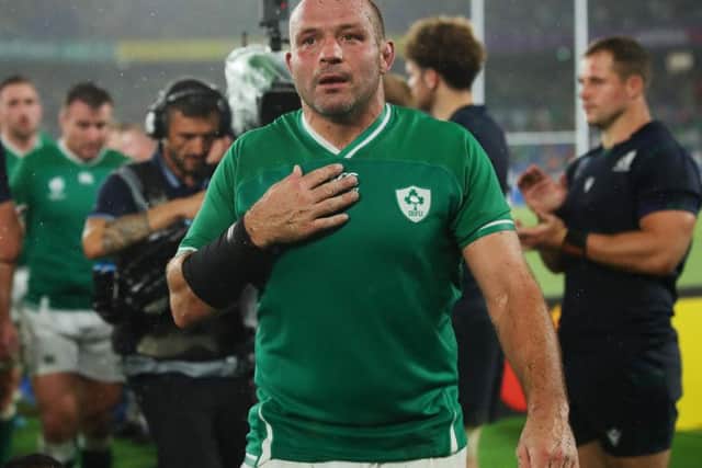 End of the road for Ireland skipper Rory Best after emphatic defeat by New Zealand in Tokyo. Pictures: Getty Images